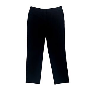 Ann Taylor Devin Fit Slim Tailored Ankle Pants in Black